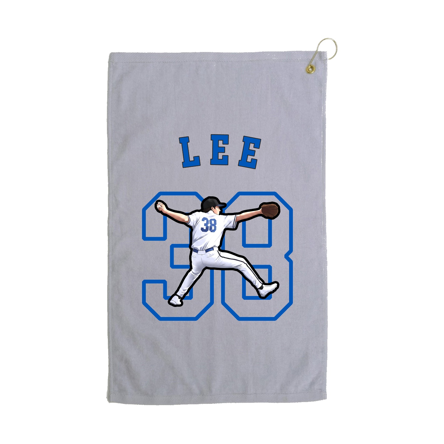 Golf Towel — Shirsey Arch in Grey