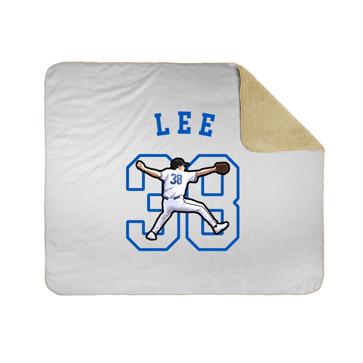 Throw Blanket — Shirsey Arch in White