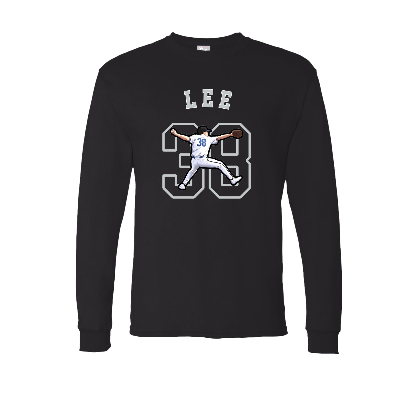 Long Sleeve Tee — Shirsey Arch in Black