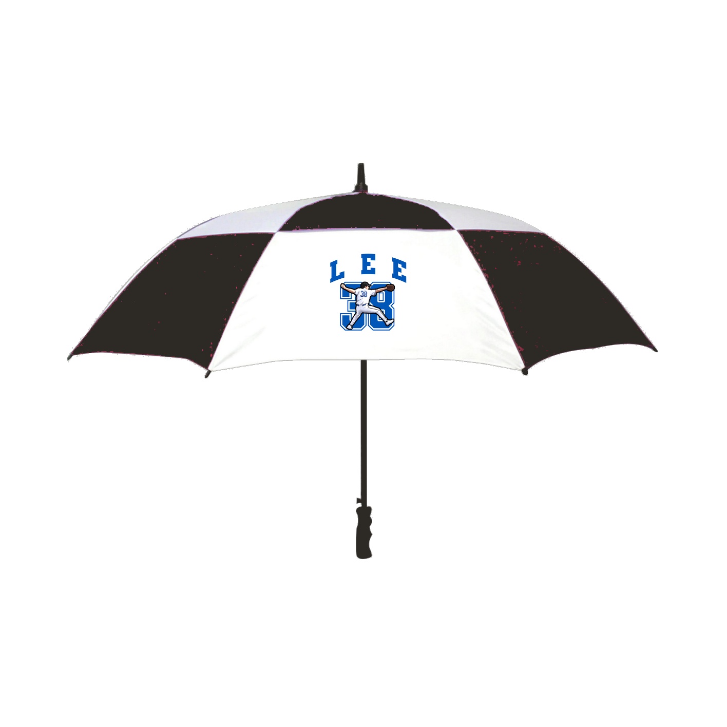 Golf Umbrella — Number in Black