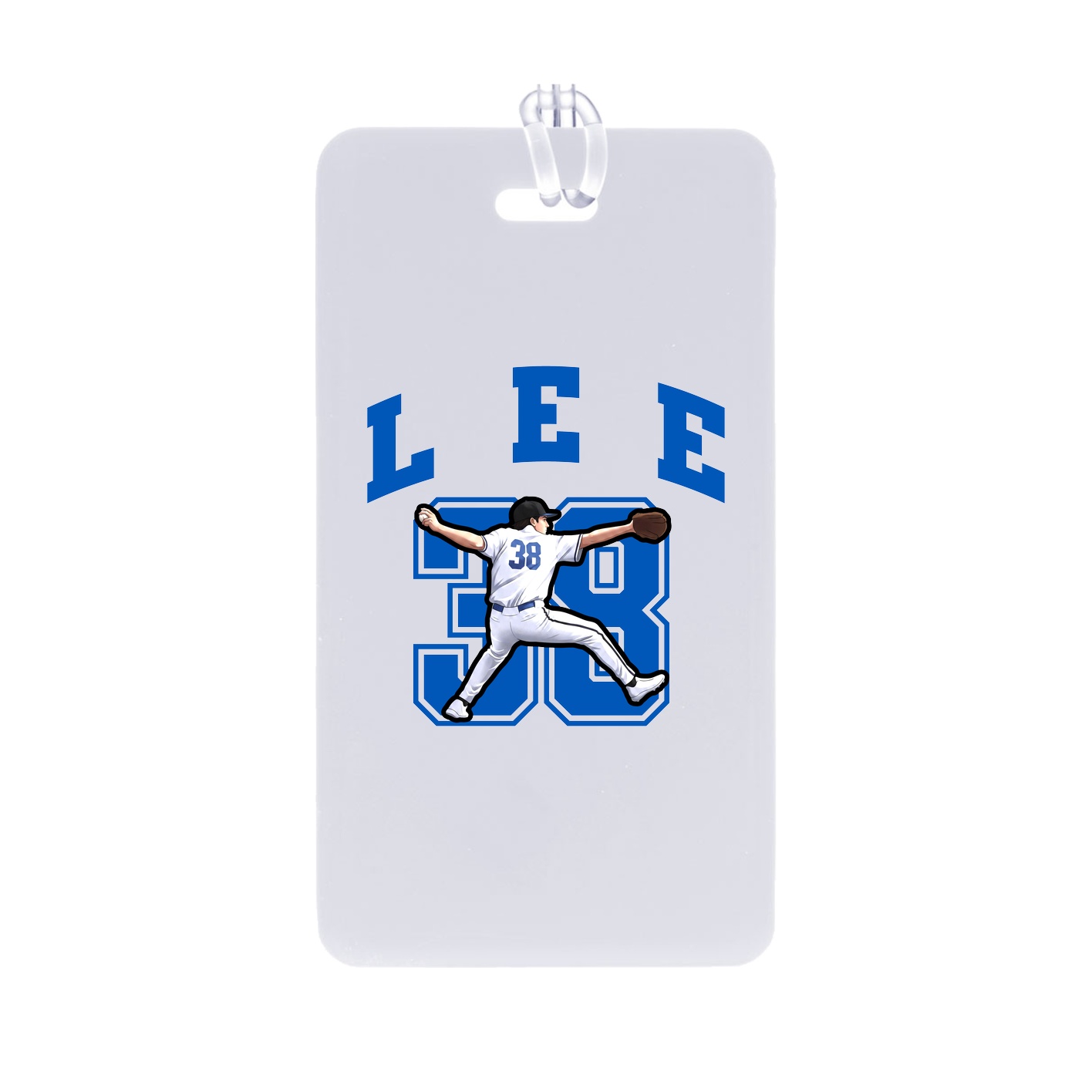 Bag Tag — Number in Classic