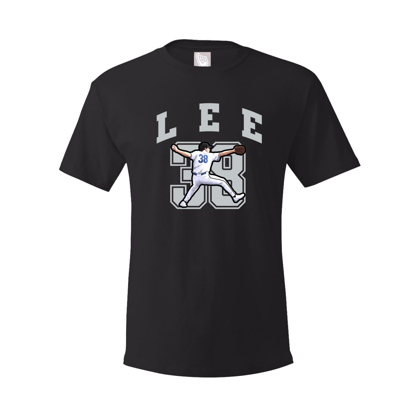 Youth Tee — Number in Black