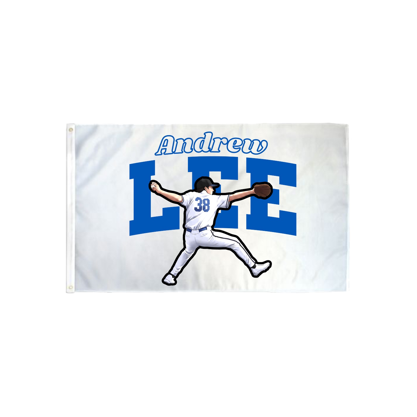 3x5 Flag — Name Arch in Classic