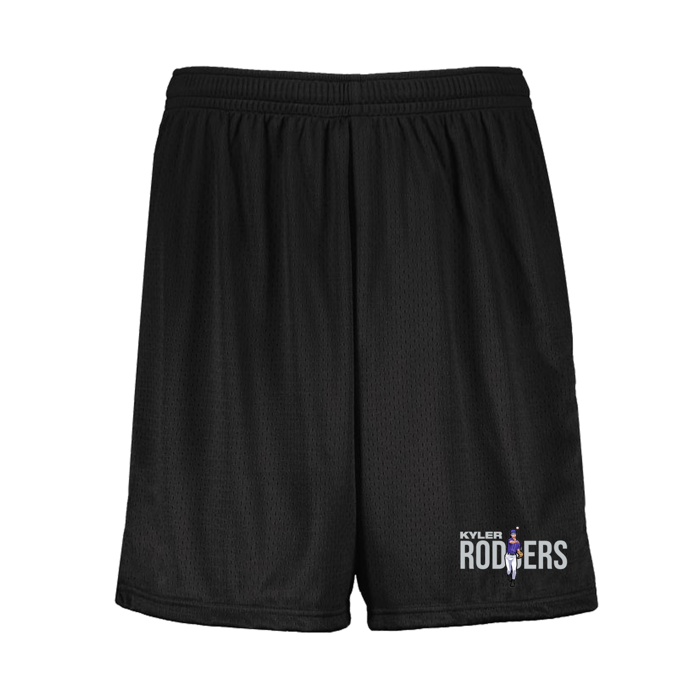 Shorts — Player Name in Black