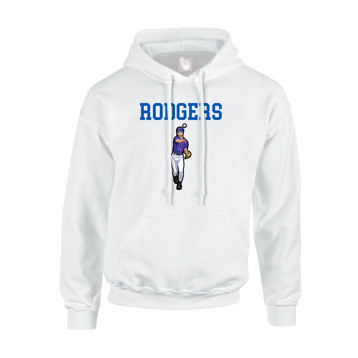 Youth Hoodie — Shirsey in White