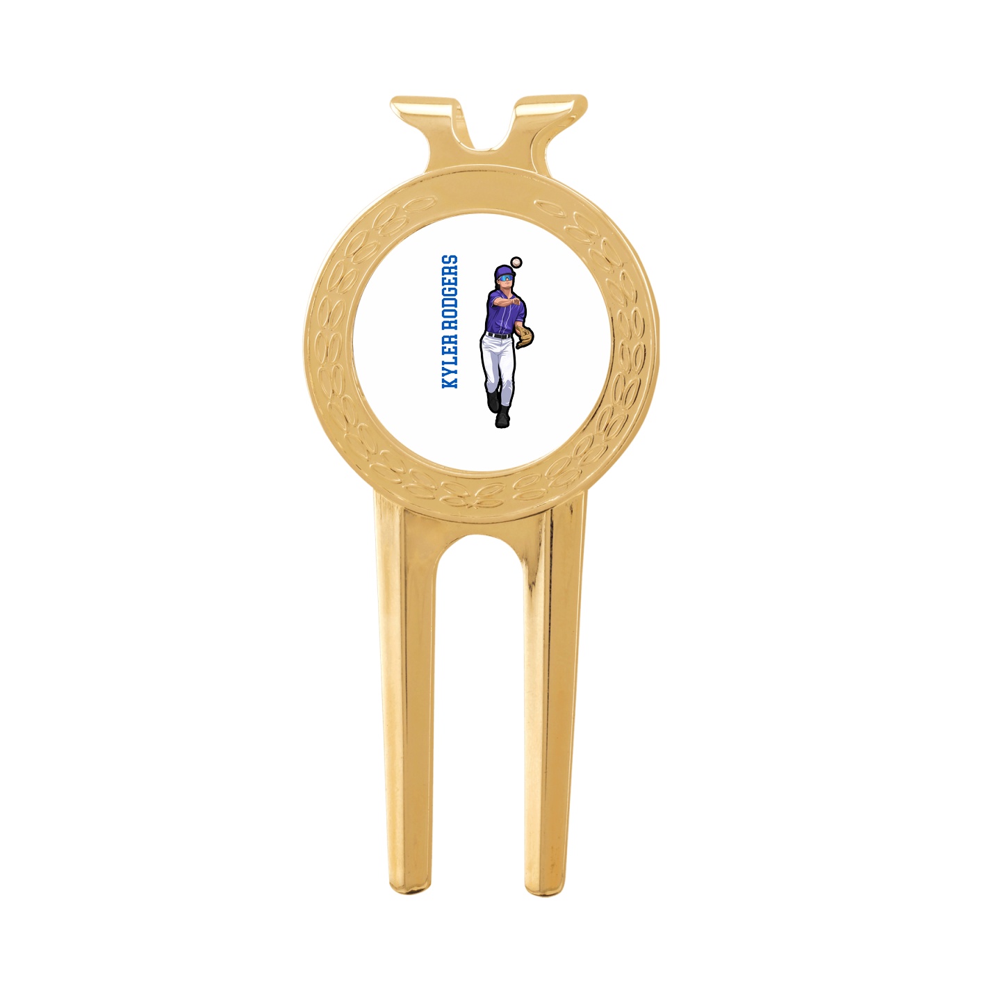 Divot Tool with Ball Marker — Name Vertical in Classic