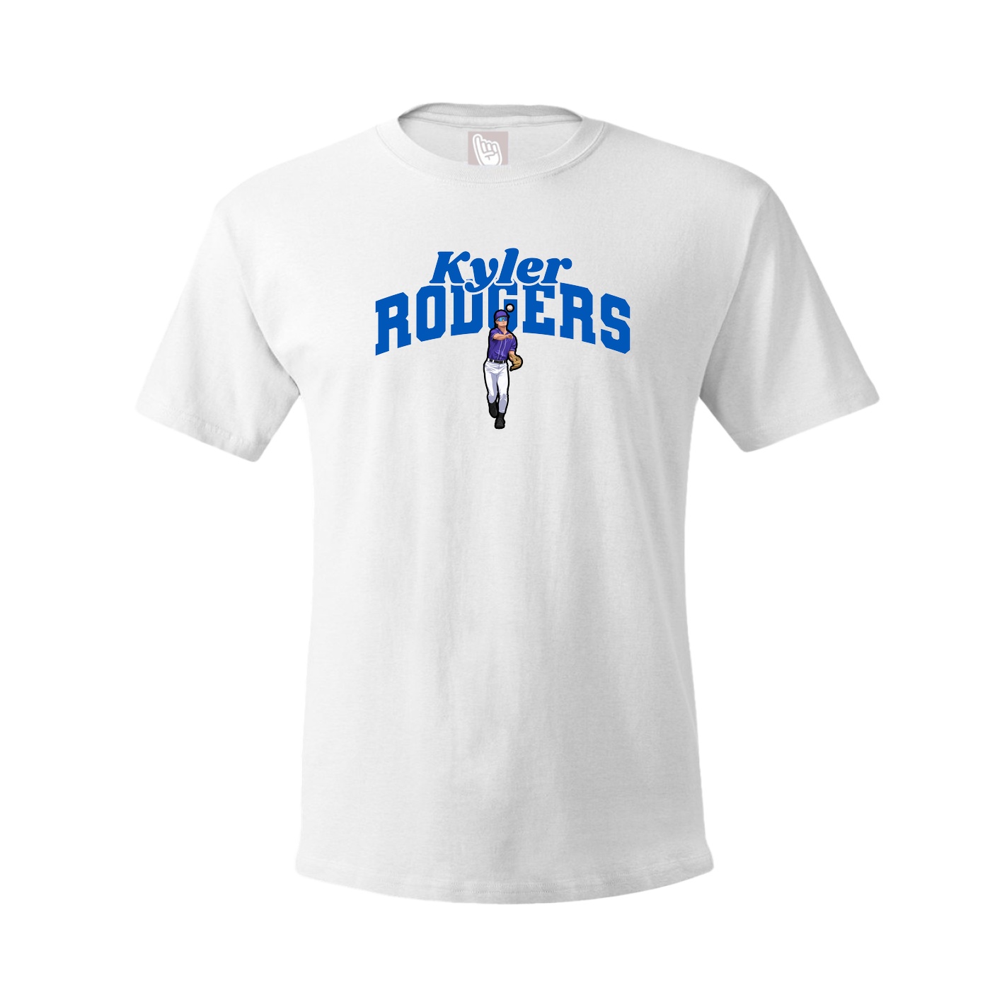 Youth Tee — Signature Arch in White