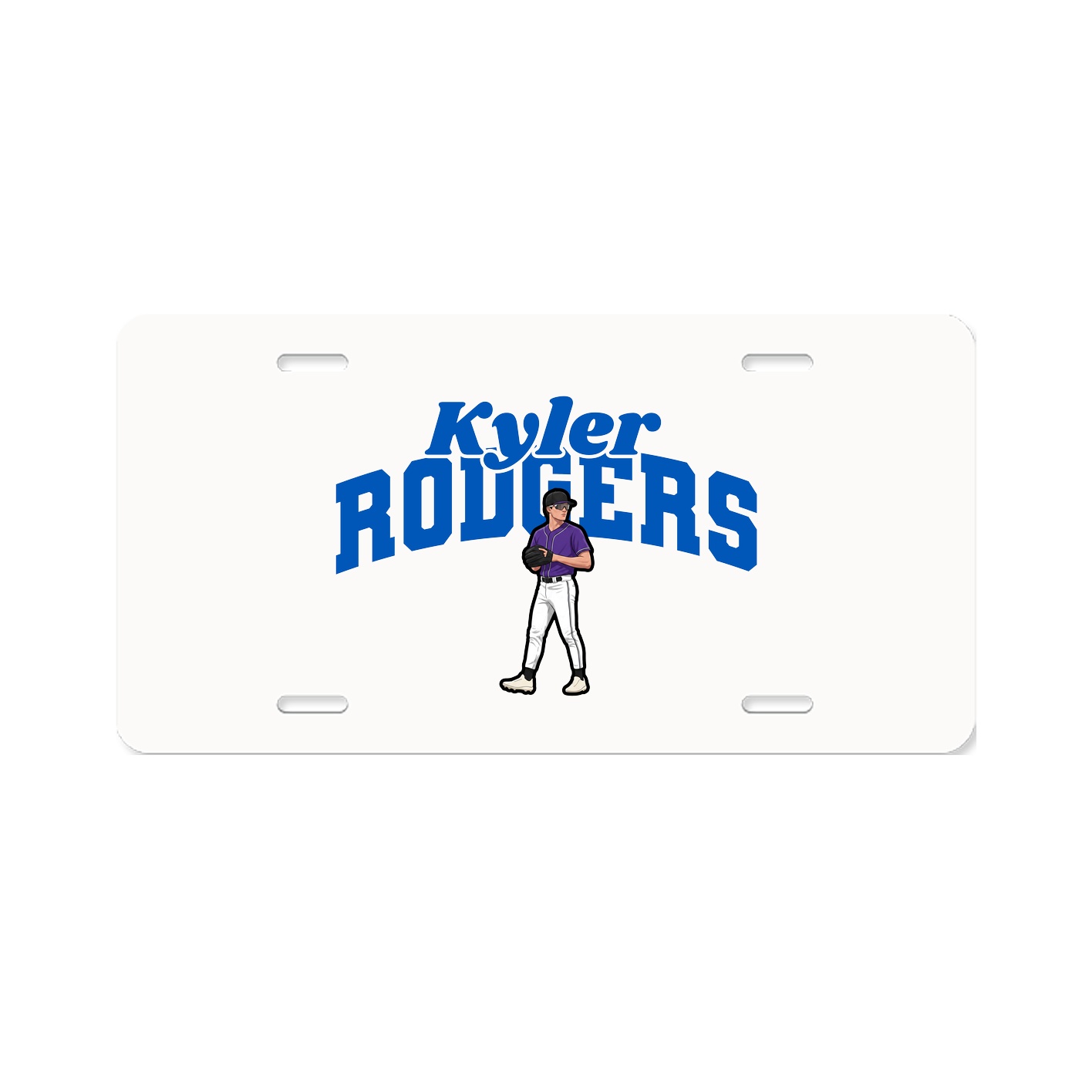 License Plate — Signature Arch in Classic
