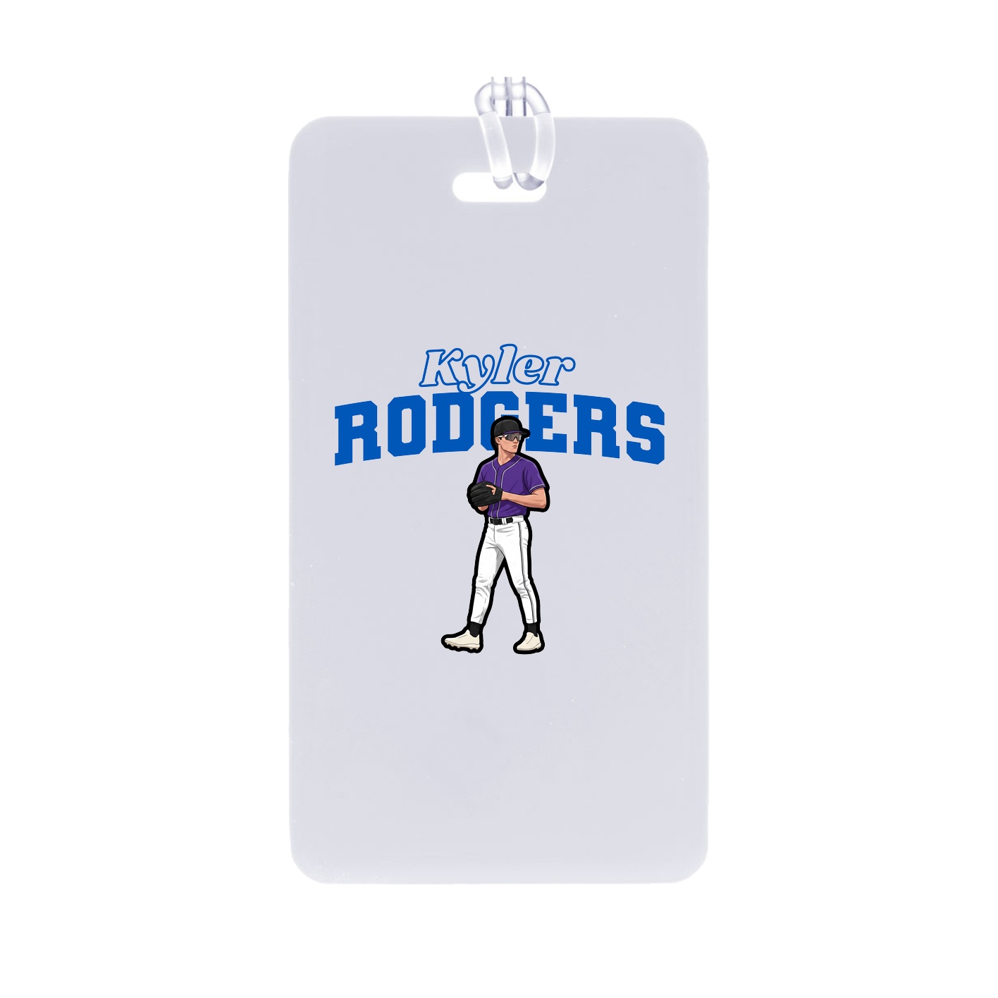 Bag Tag — Name Arch in Classic