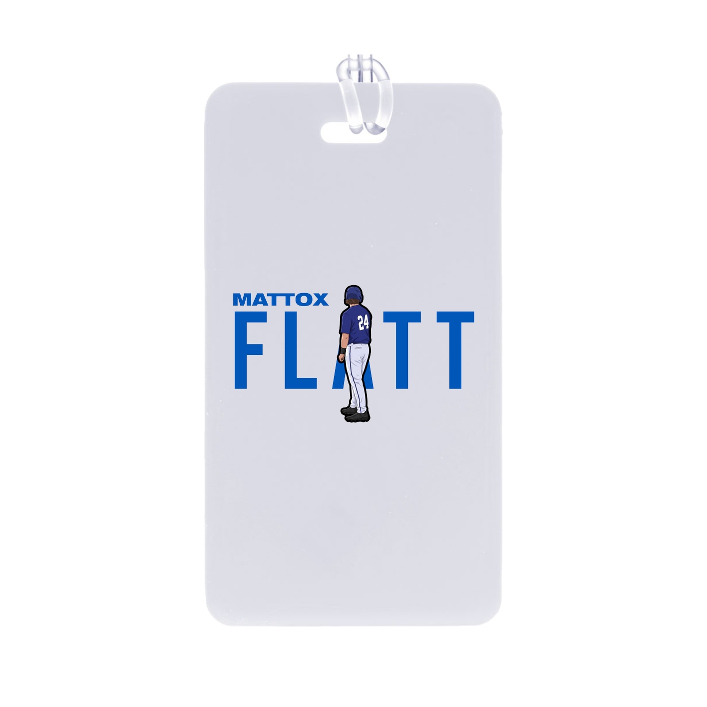Bag Tag — Player Name in Classic