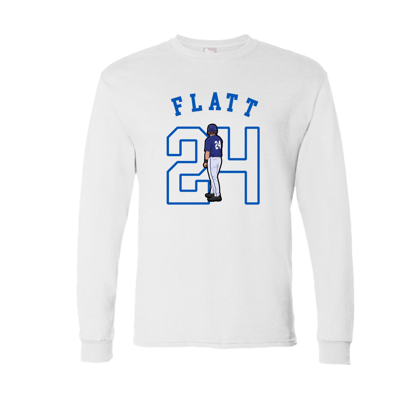 Long Sleeve Tee — Shirsey Arch in White