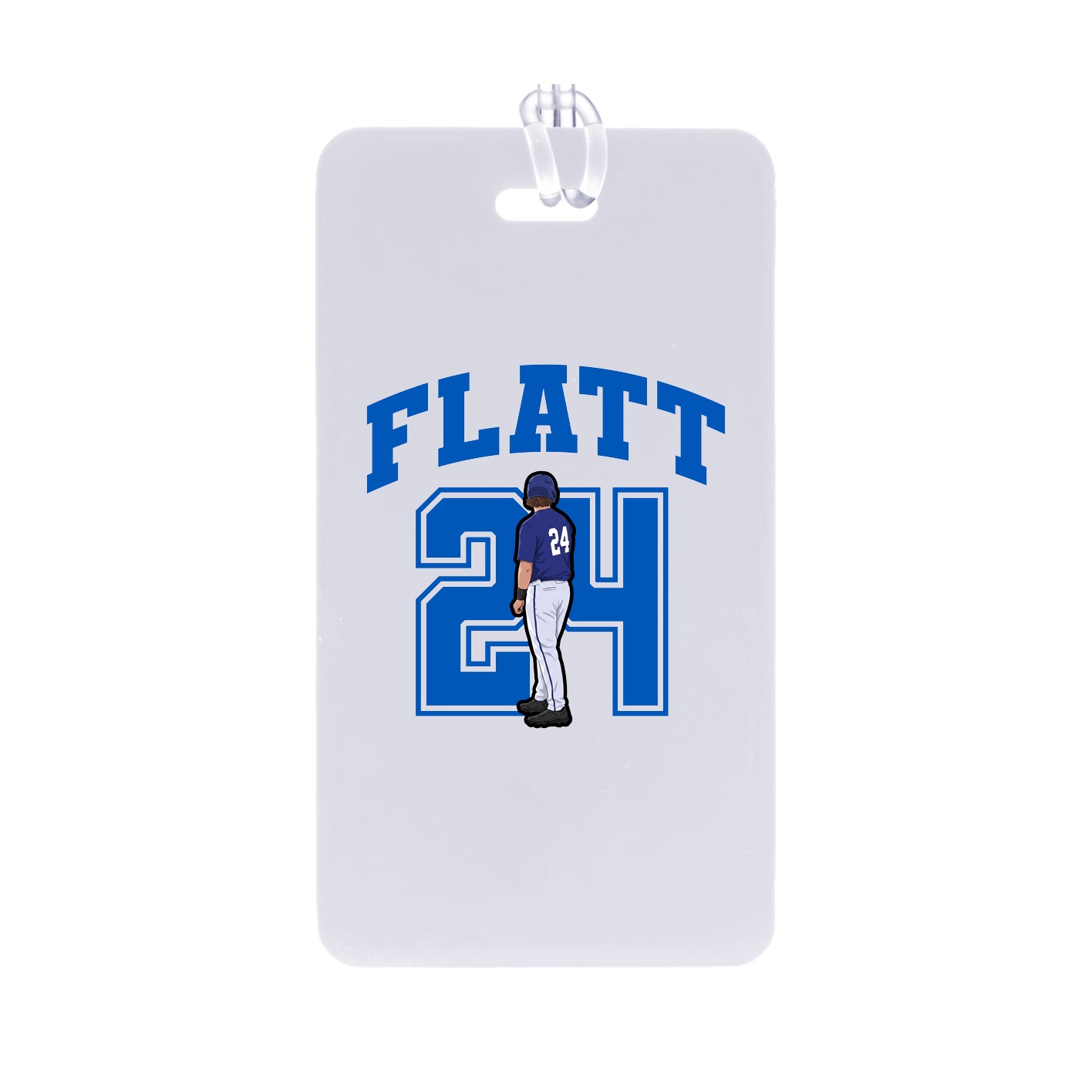 Bag Tag — Number in Classic