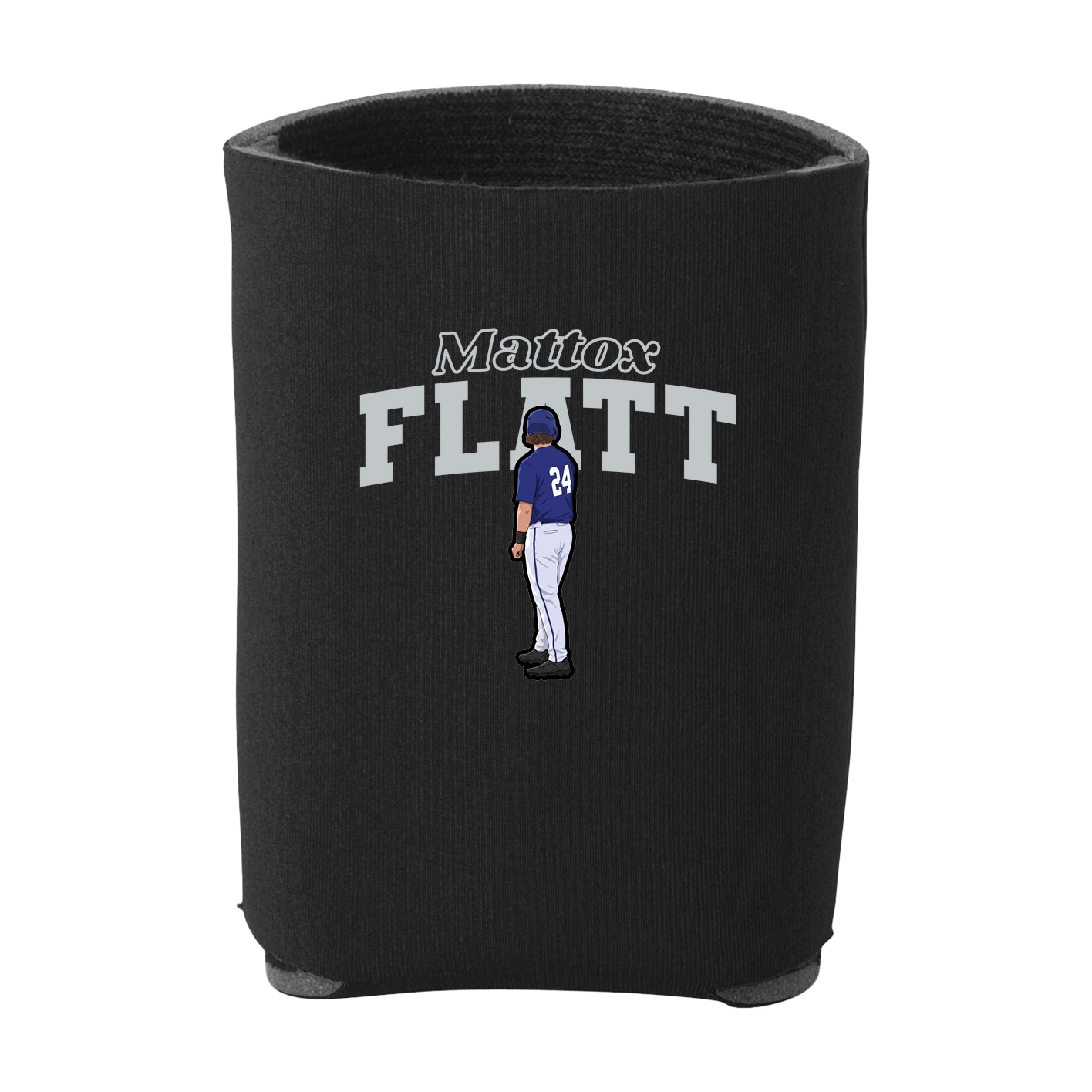 Can Holder — Name Arch in Black