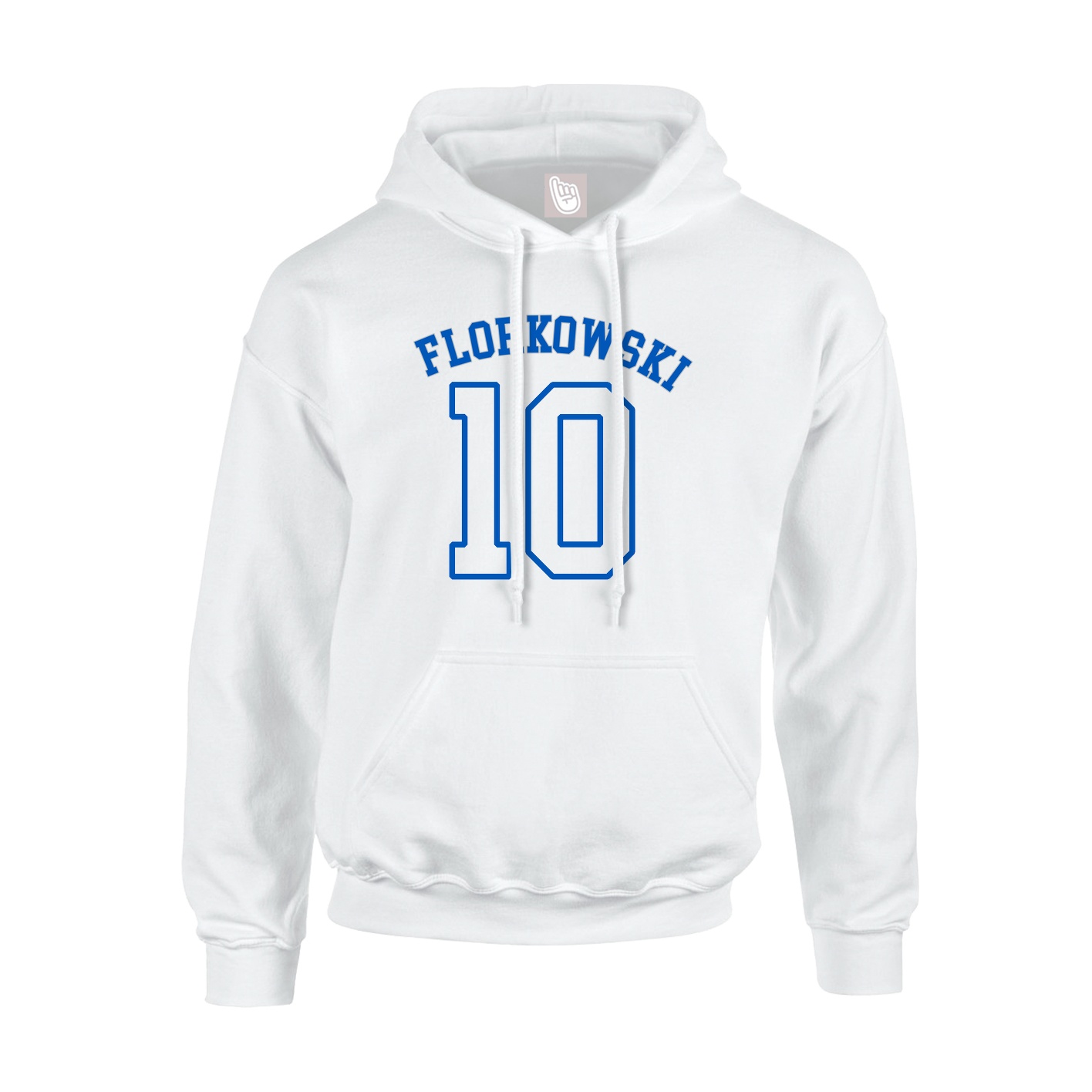 Hoodie — Shirsey Arch in White