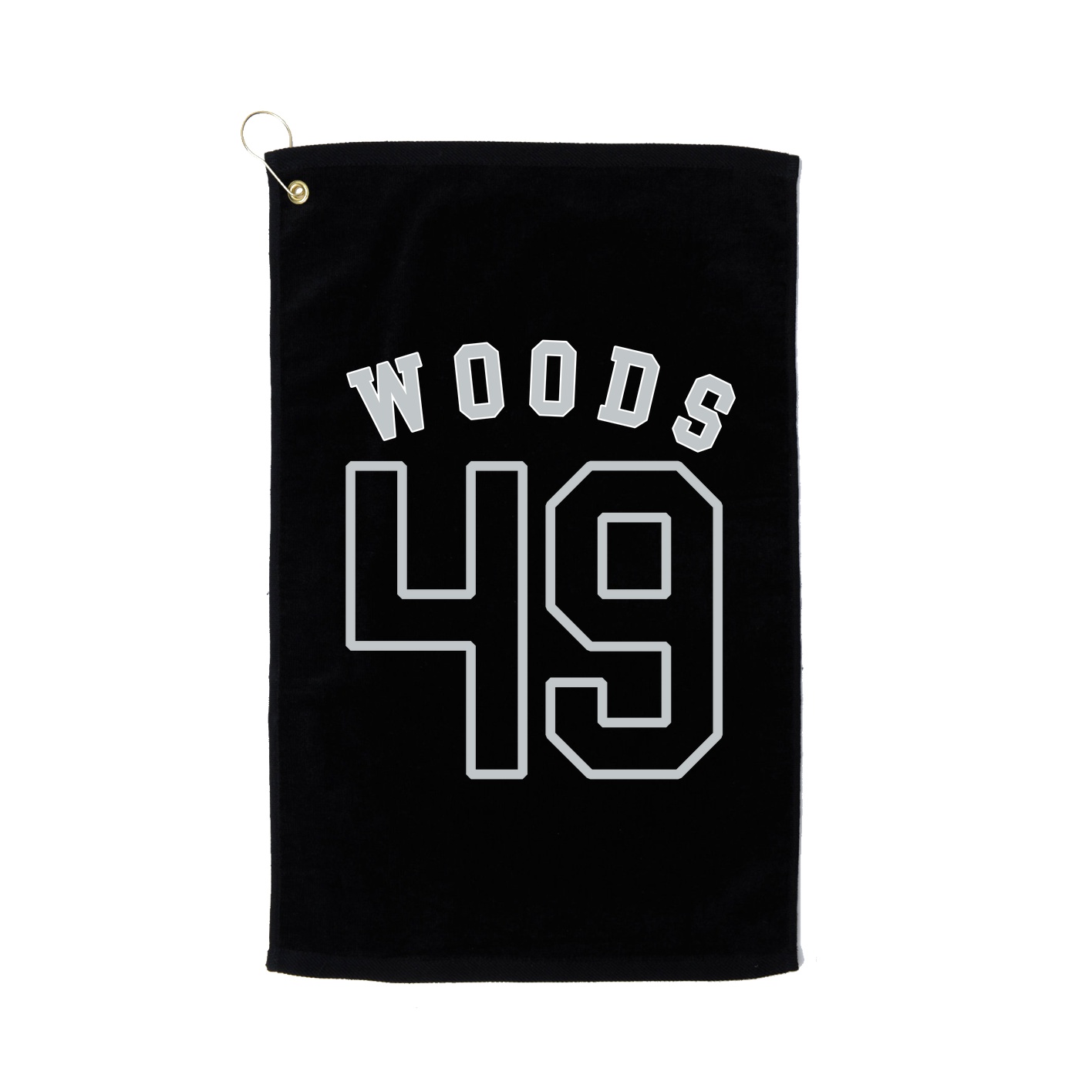 Golf Towel — Shirsey Arch in Black
