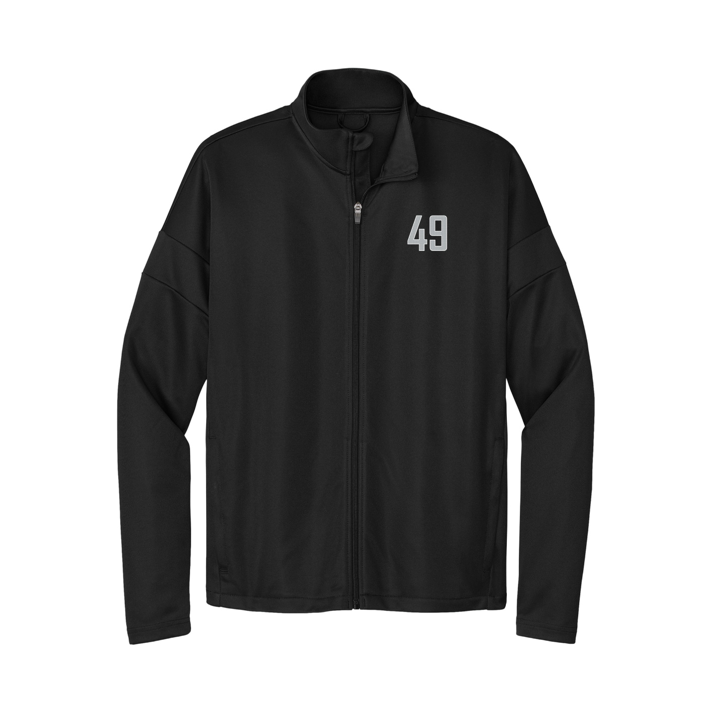 Team Travel Full-Zip Jacket — Front Shirsy in Black