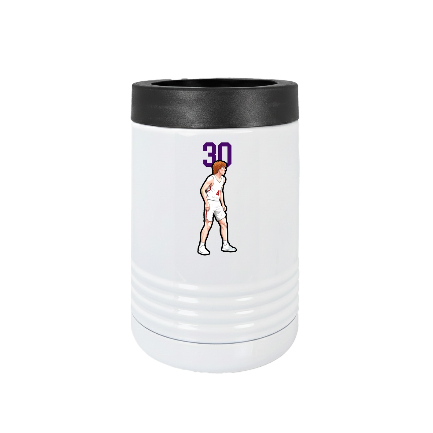 Beverage Holder — Number Top in White