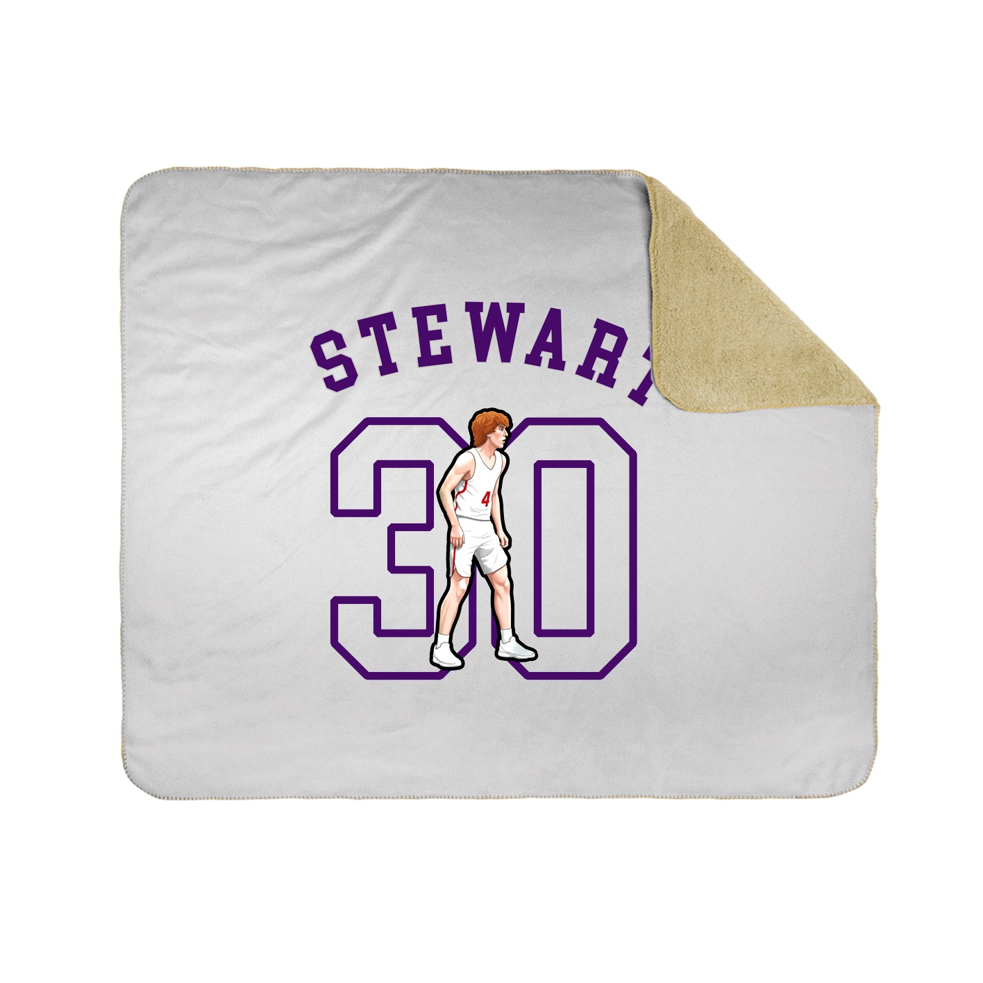 Throw Blanket — Shirsey Arch in White