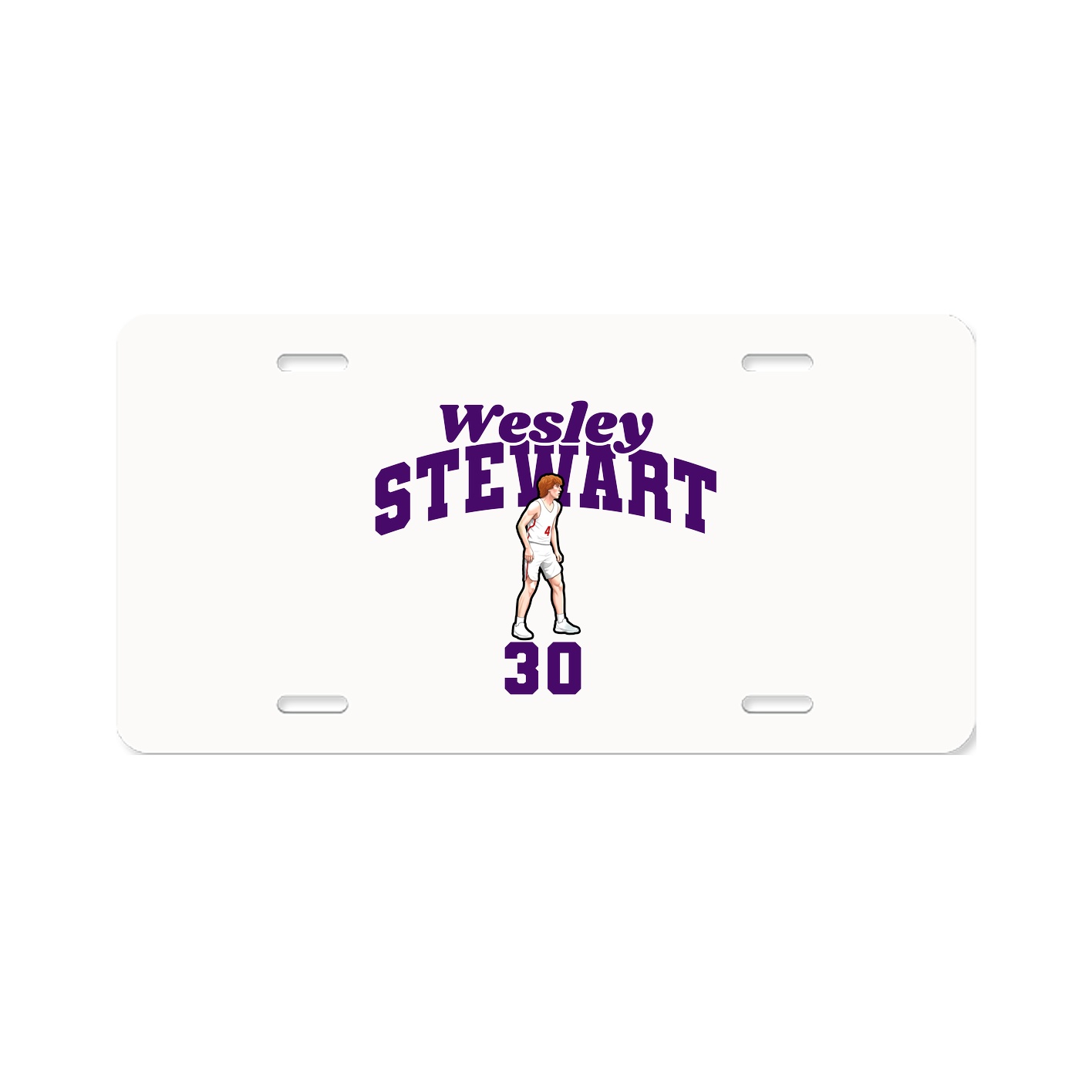 License Plate — Signature Arch in Classic