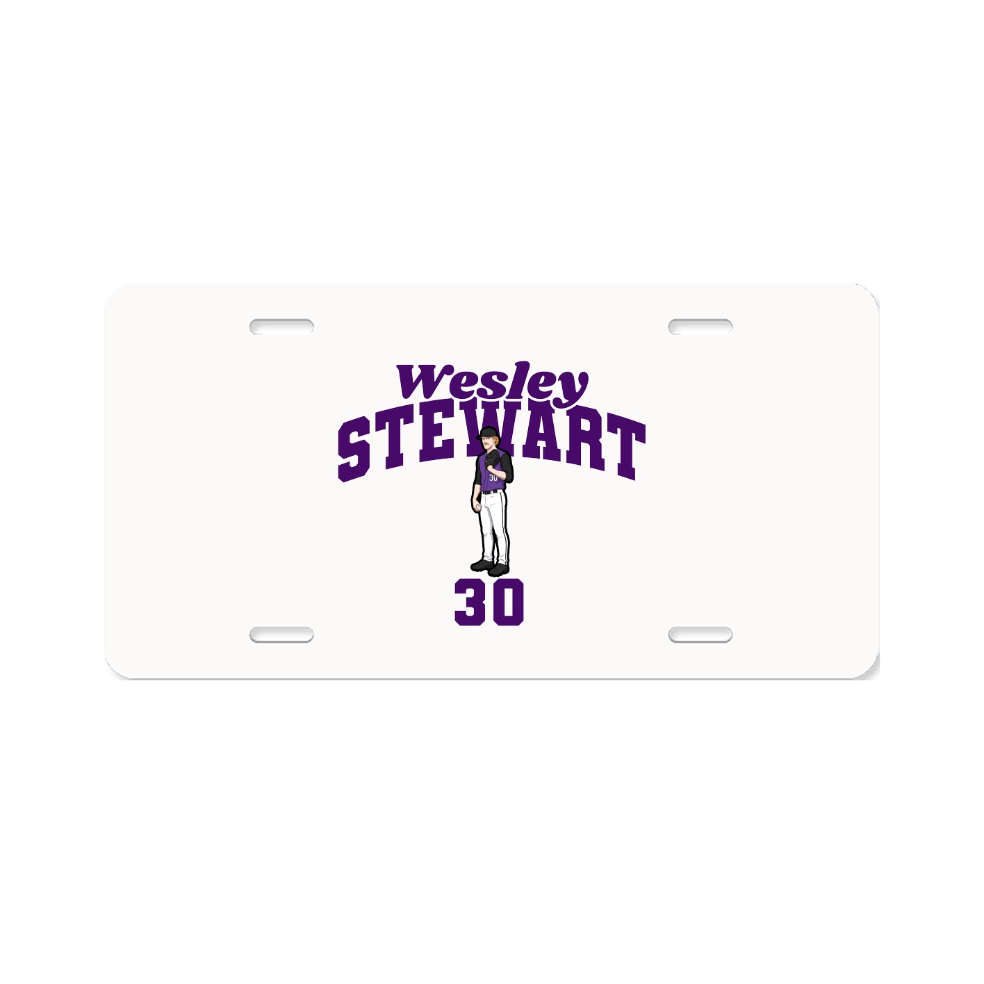 License Plate — Signature Arch in Classic