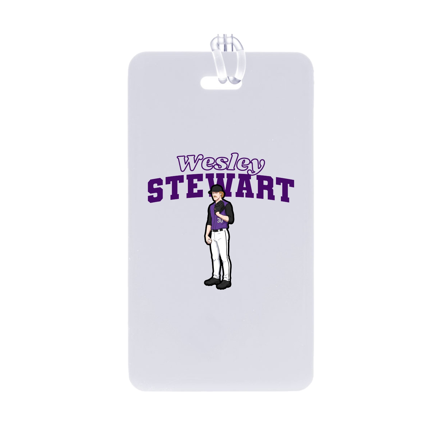 Bag Tag — Name Arch in Classic