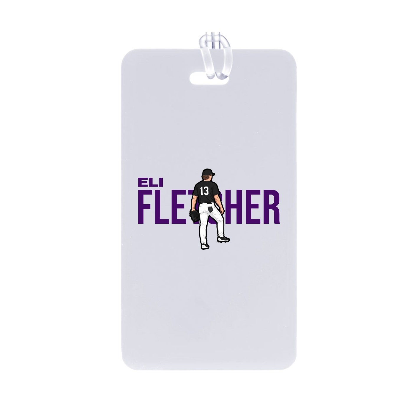 Bag Tag — Player Name in Classic