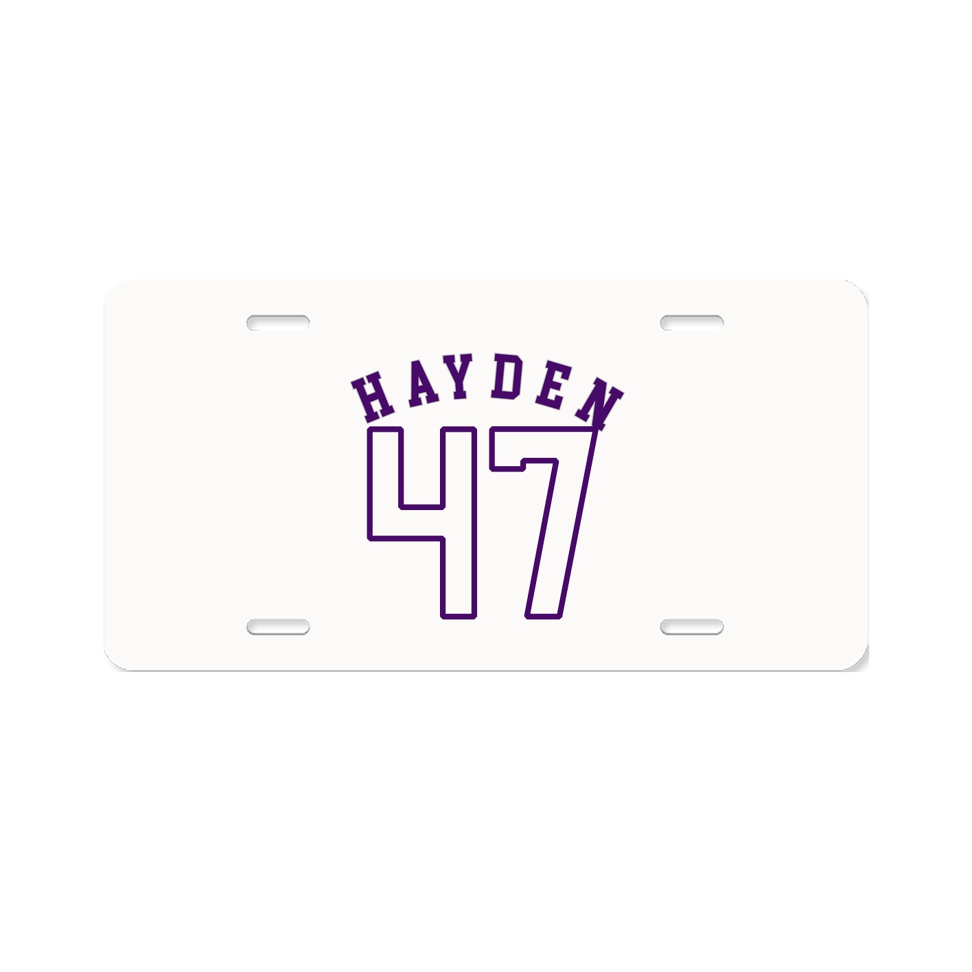 License Plate — Shirsey Arch in Classic
