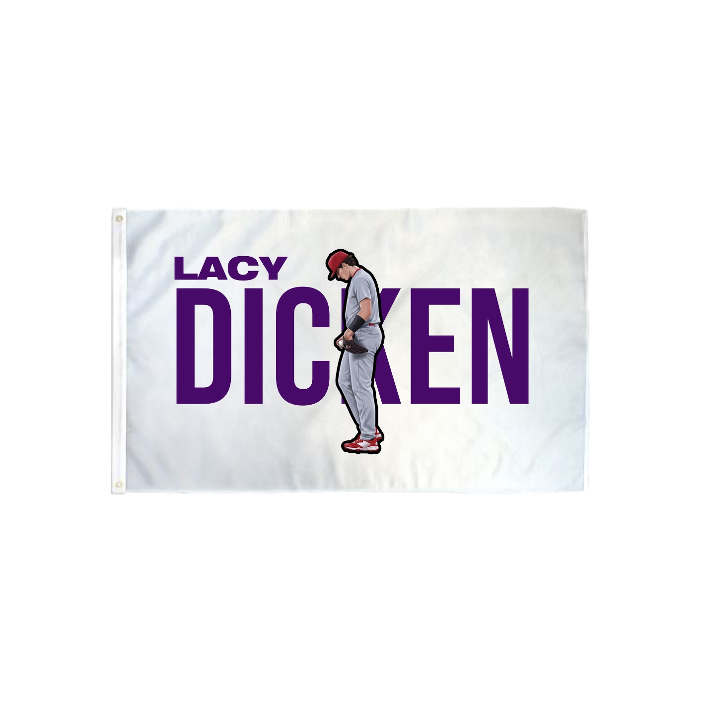 3x5 Flag — Player Name in Classic