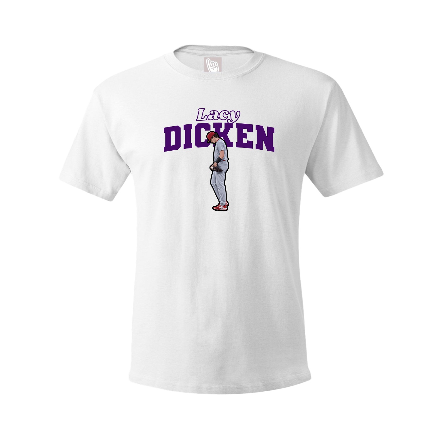 Tee — Name Arch in White