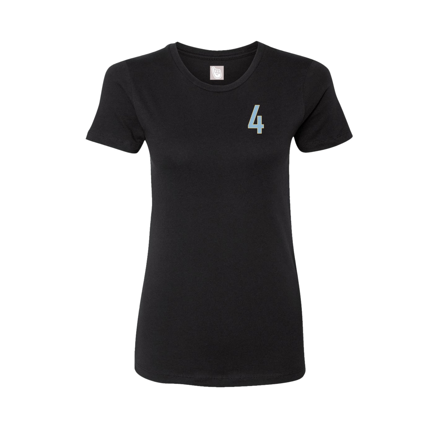 Womens Tee — Front Shirsy in Black