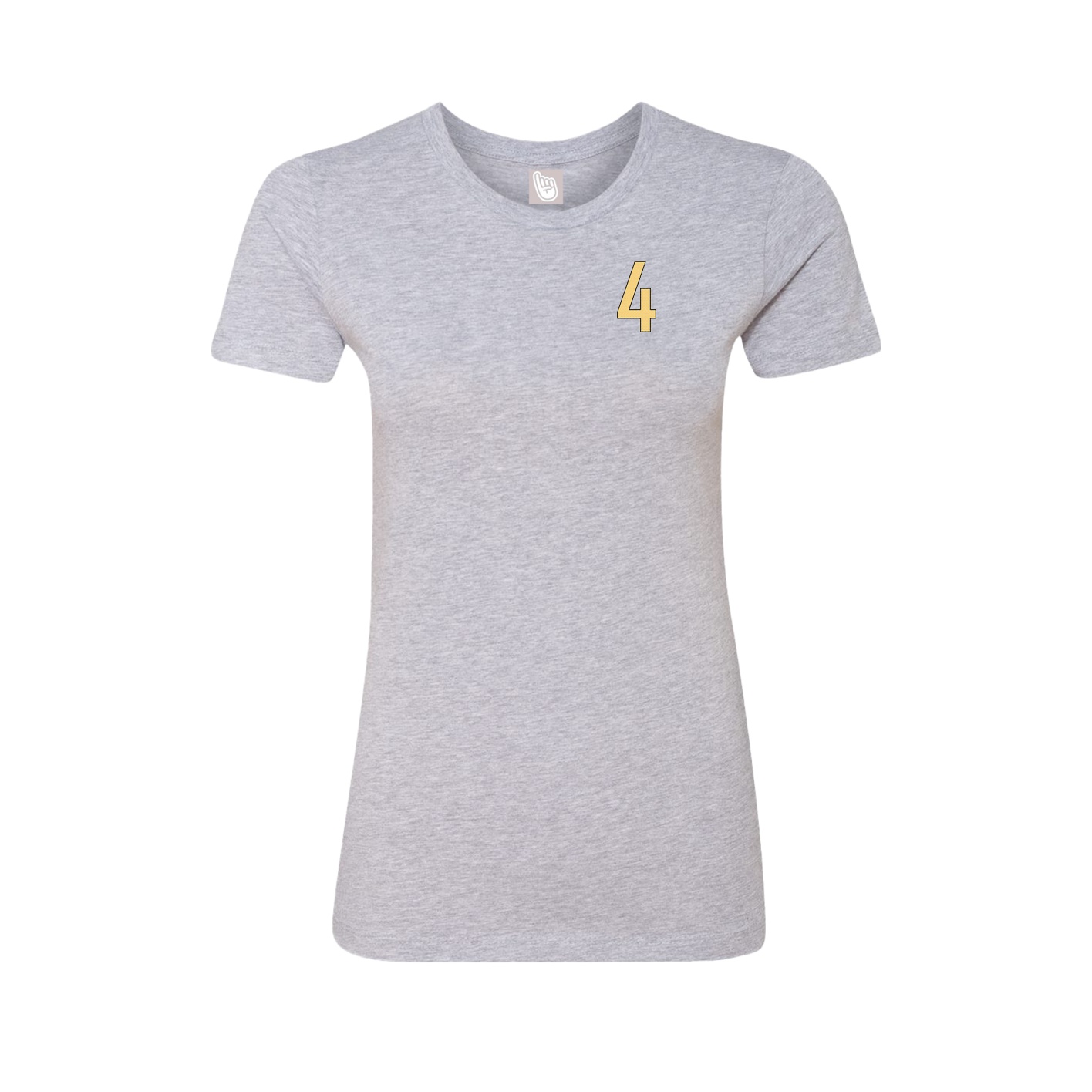Womens Tee — Front Shirsy in Grey