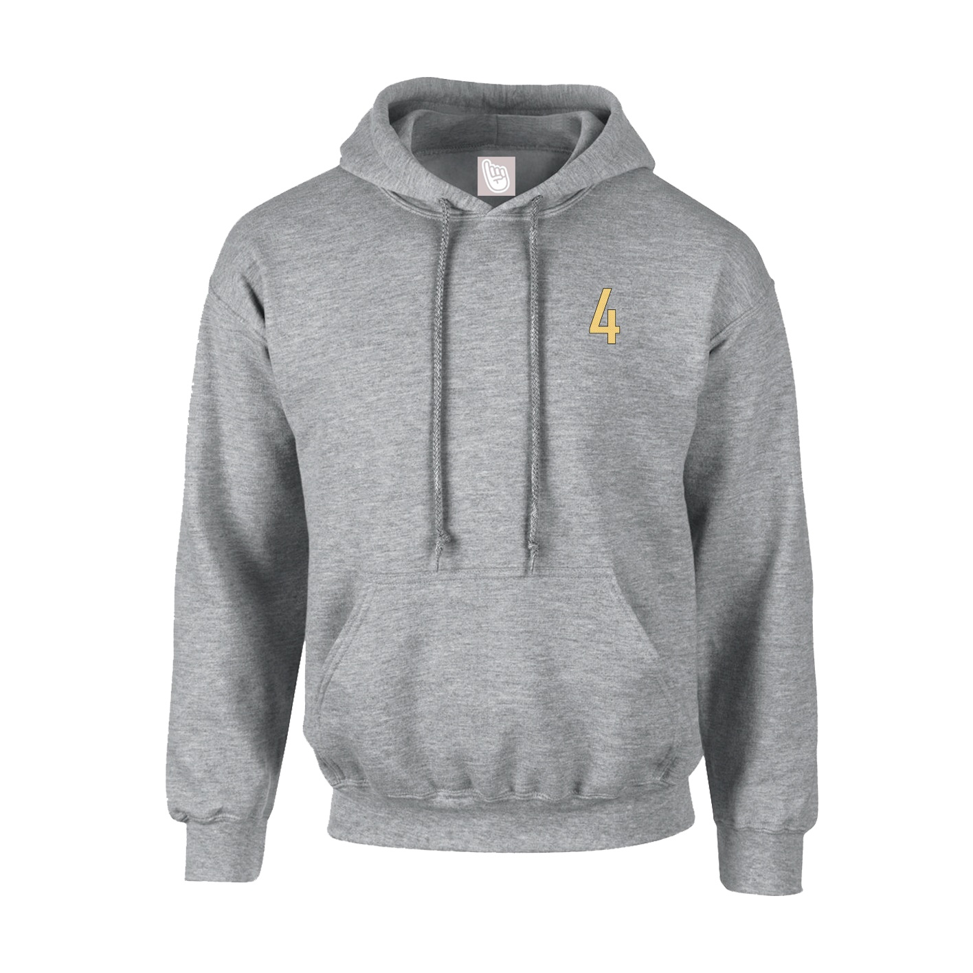 Hoodie — Front Shirsy in Grey