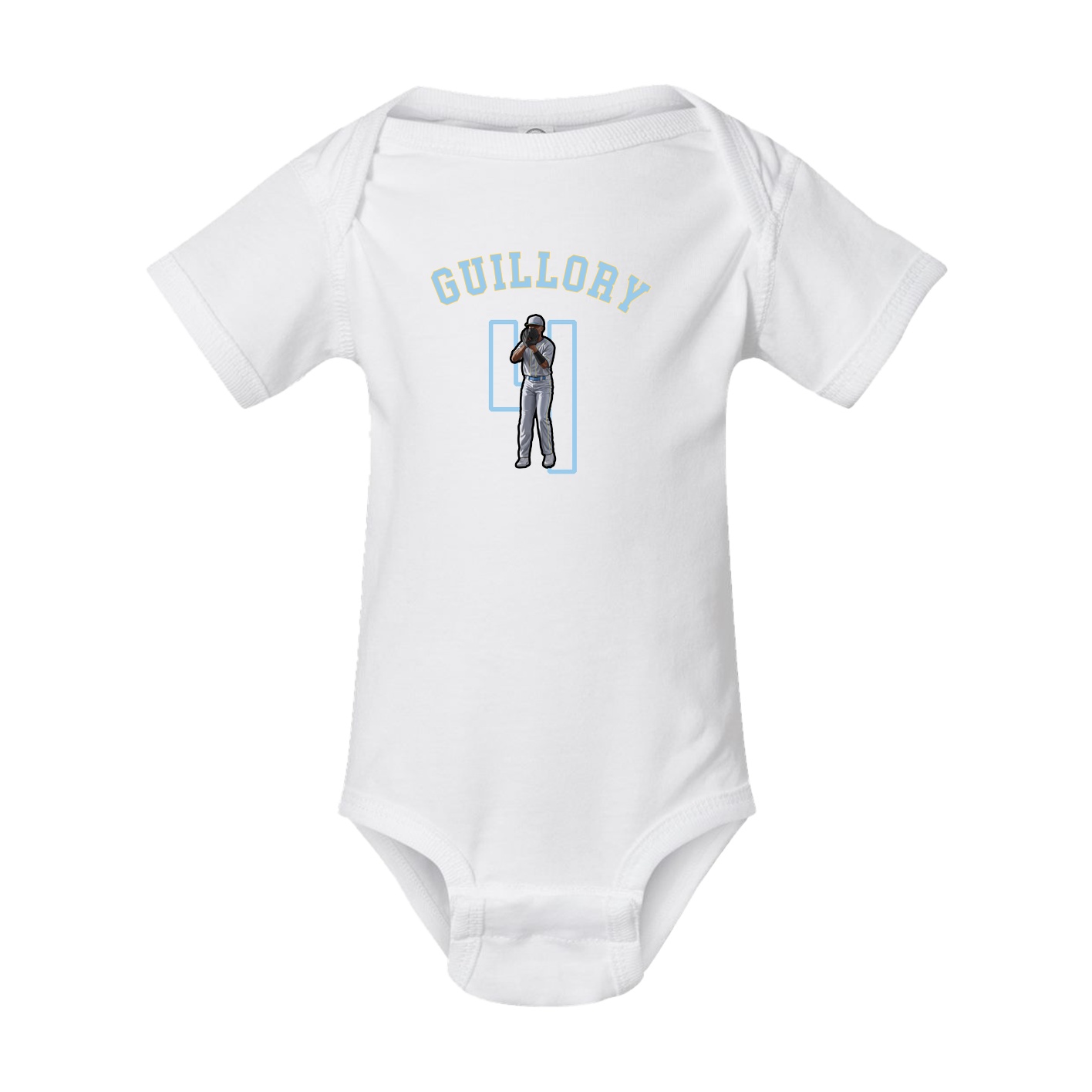 Baby Onesie — Shirsey Arch in White