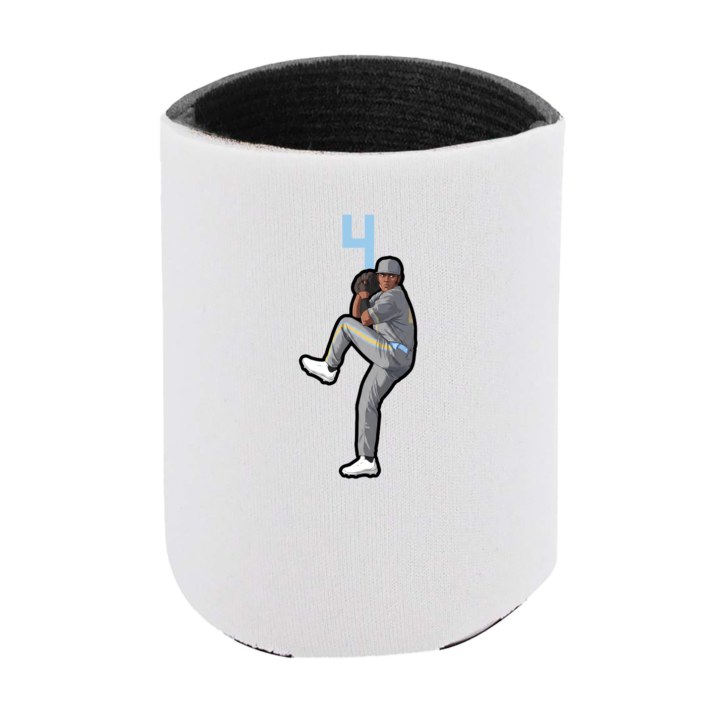 Can Holder — Number Top in White