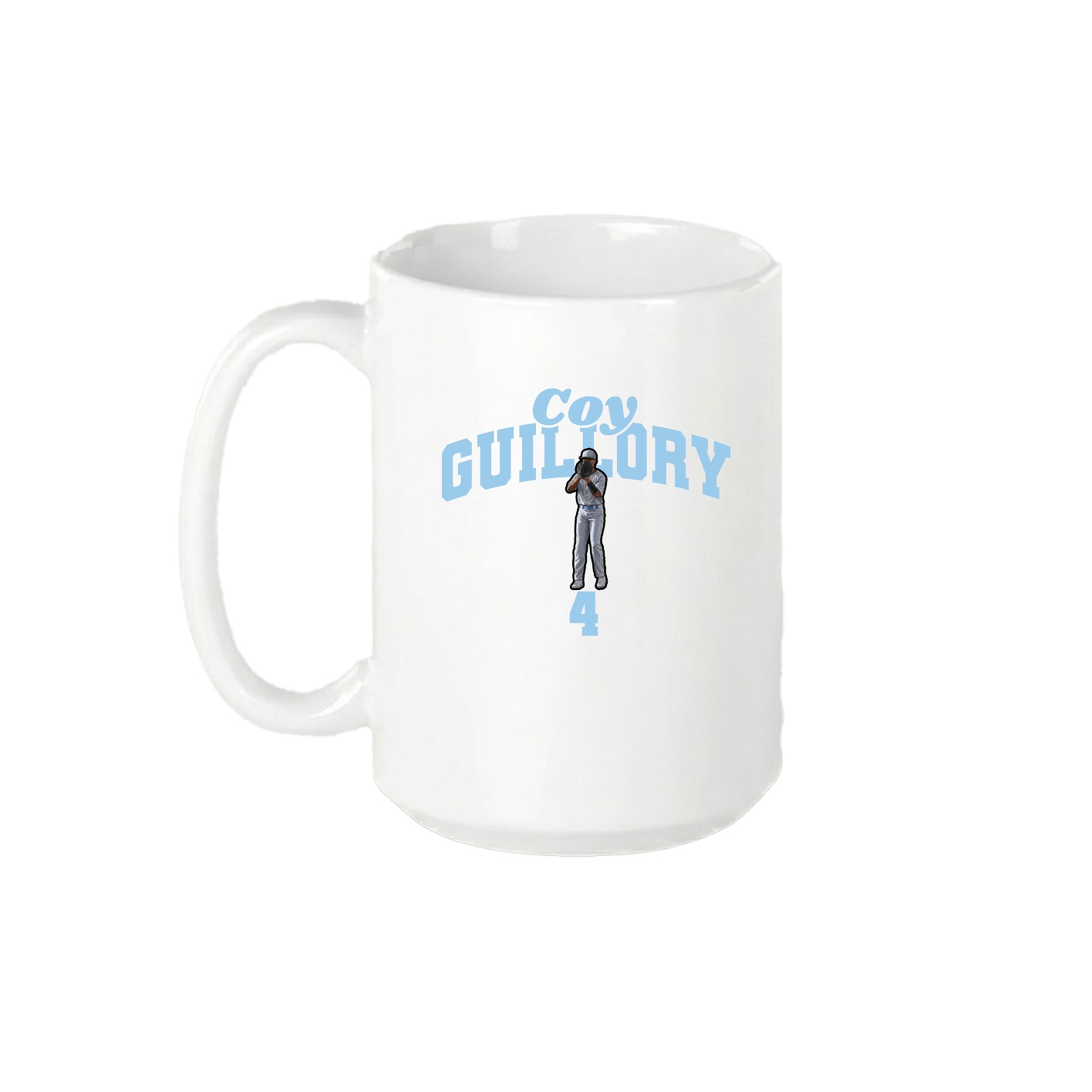 15oz Coffee Mug — Signature Arch in White