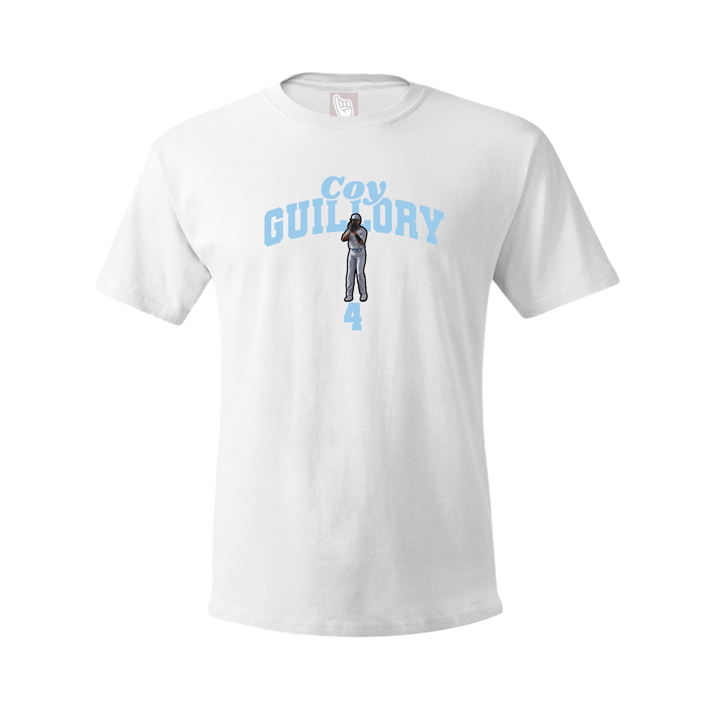 Youth Tee — Signature Arch in White