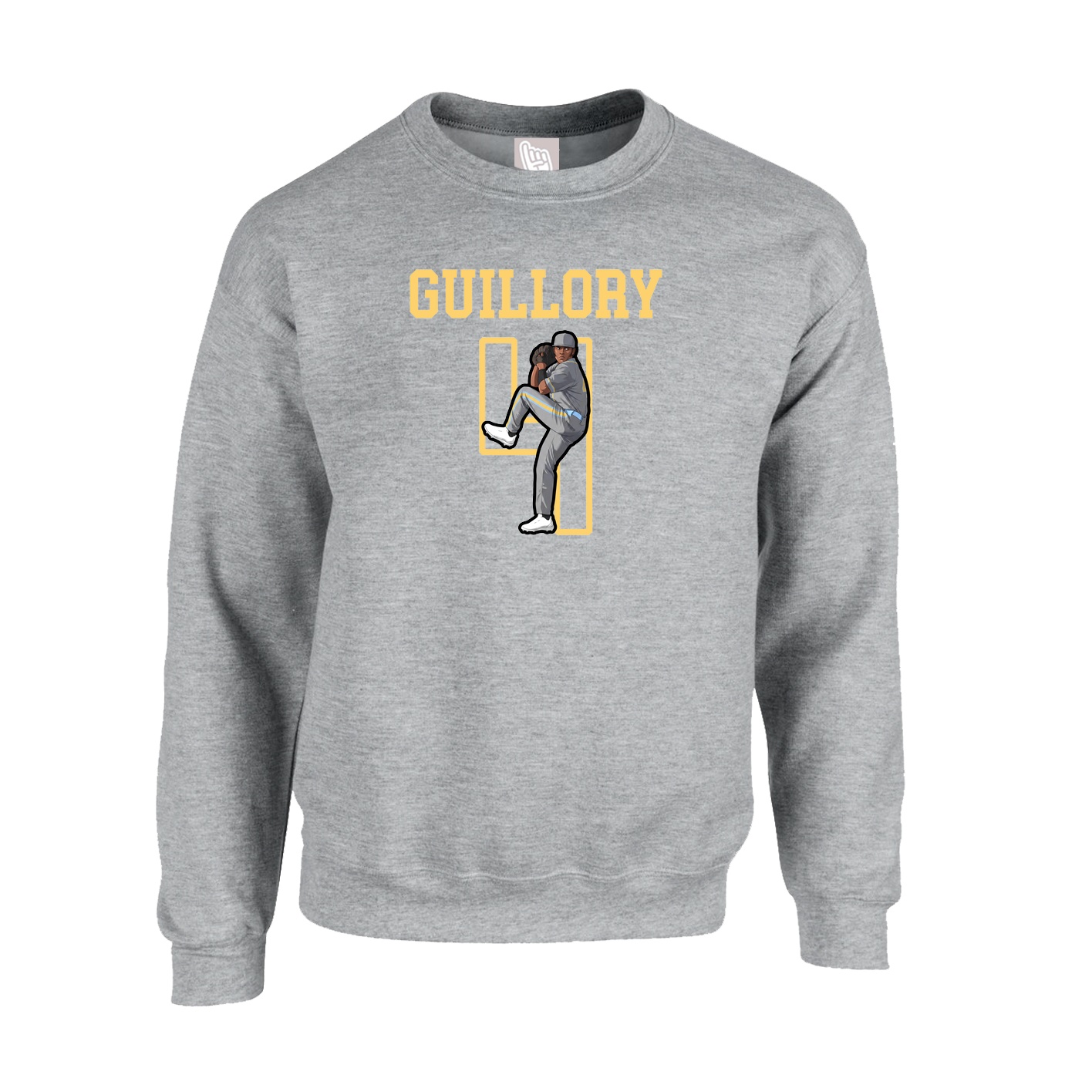 Fleece Crew — Shirsey in Grey