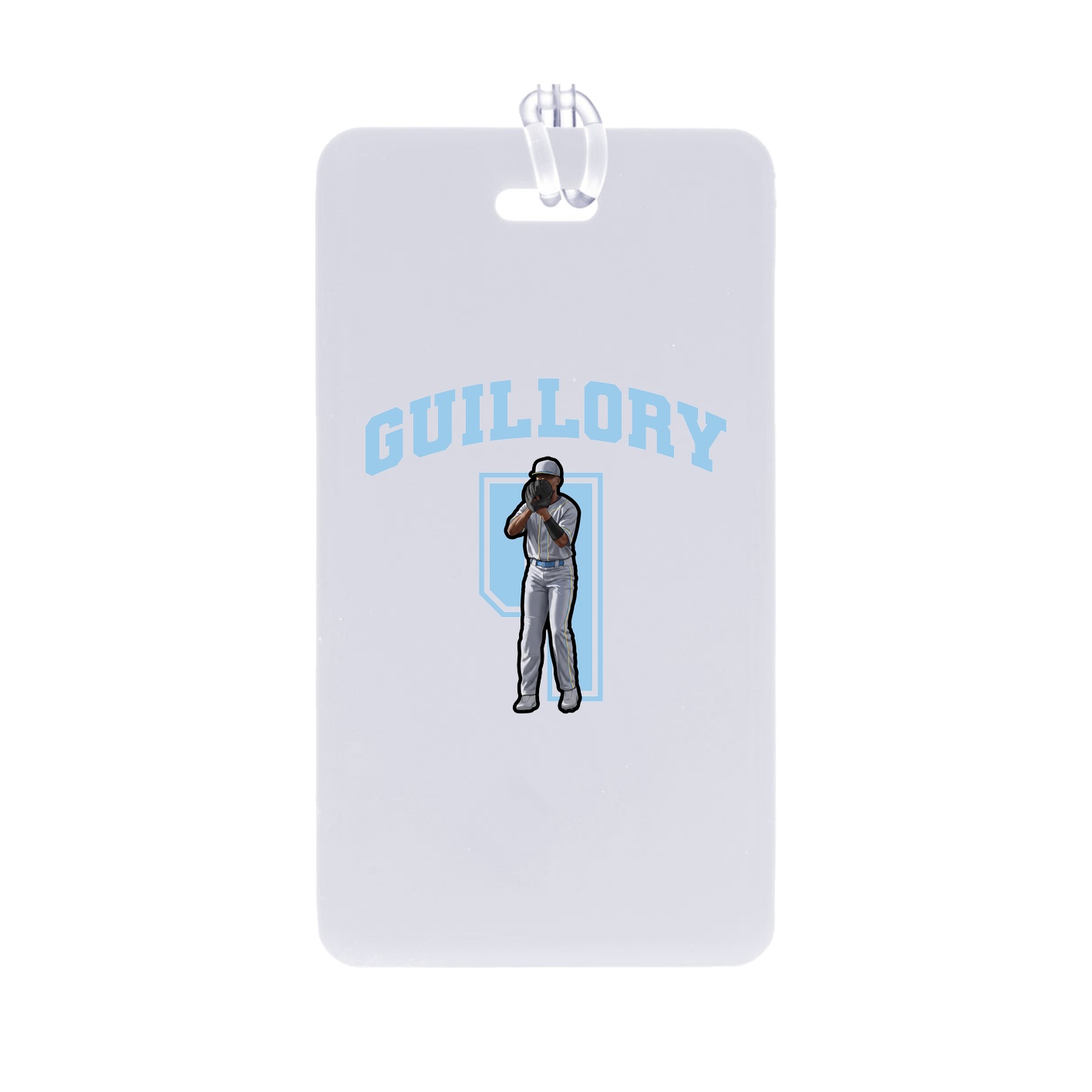 Bag Tag — Number in Classic