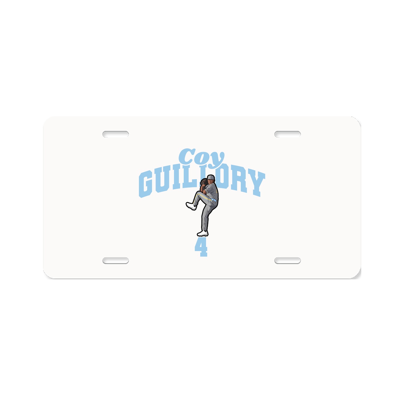 License Plate — Signature Arch in Classic