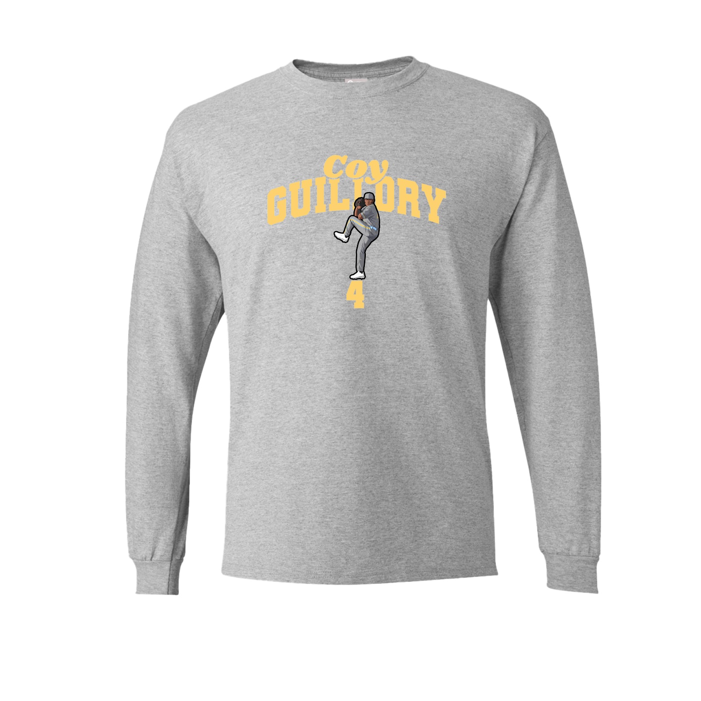 Long Sleeve Tee — Signature Arch in Grey