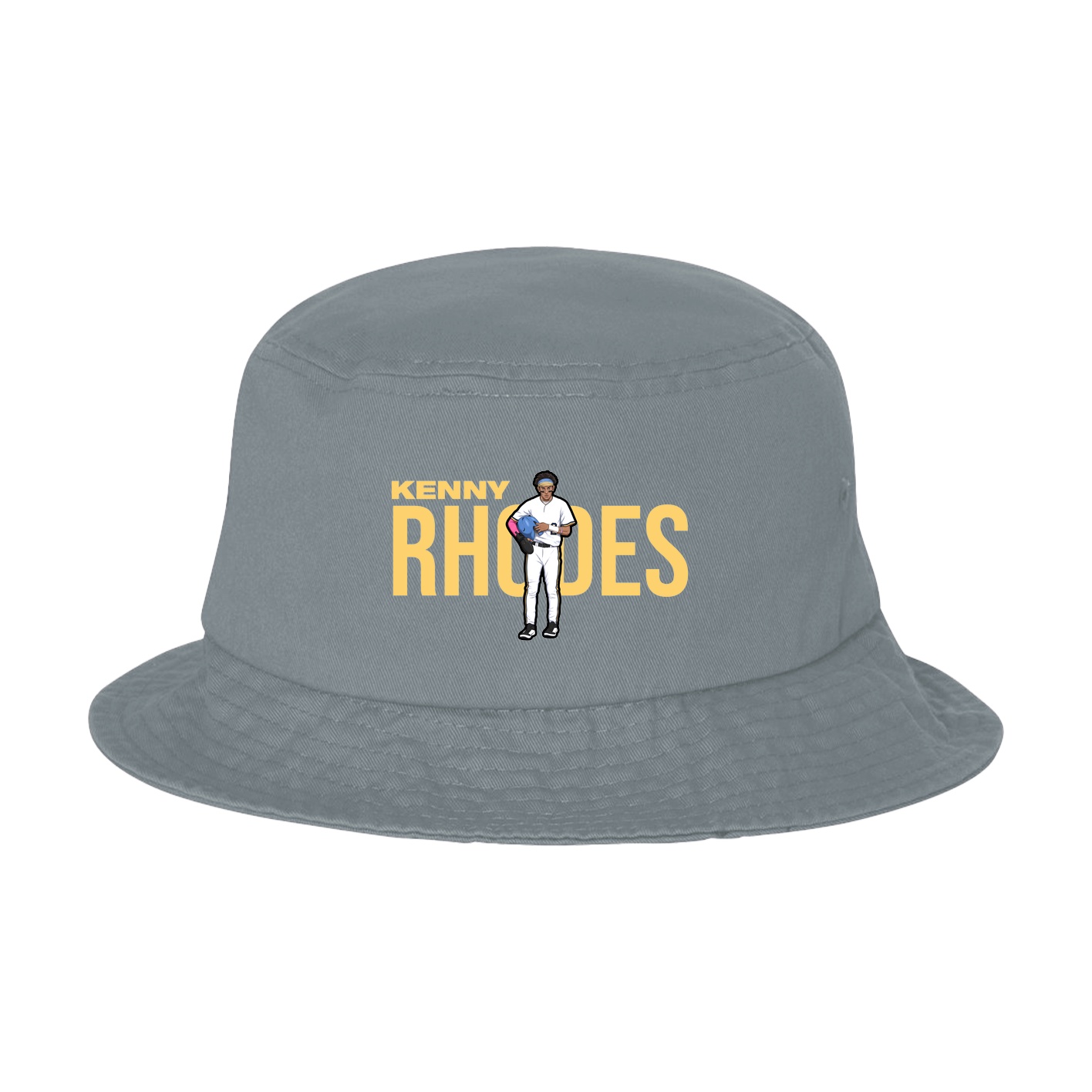 Bucket Cap — Player Name in Grey