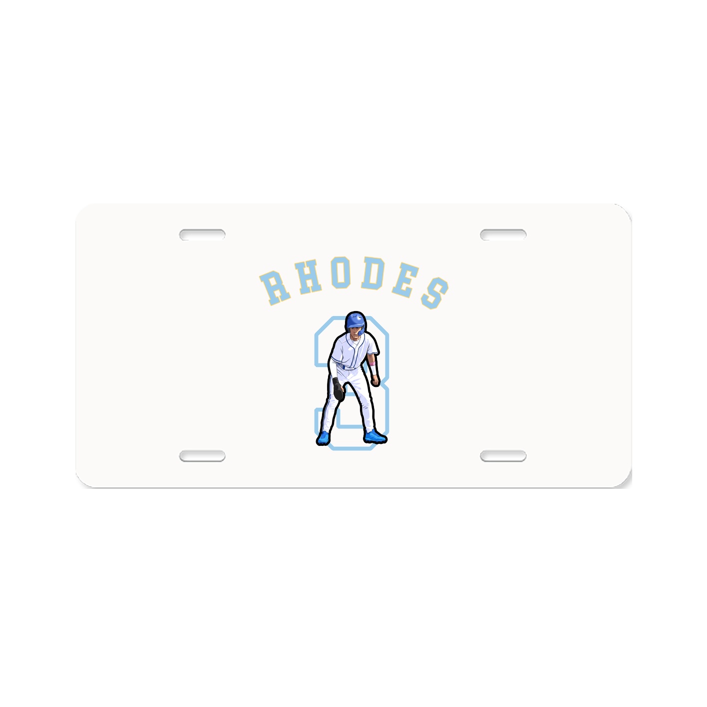 License Plate — Shirsey Arch in Classic