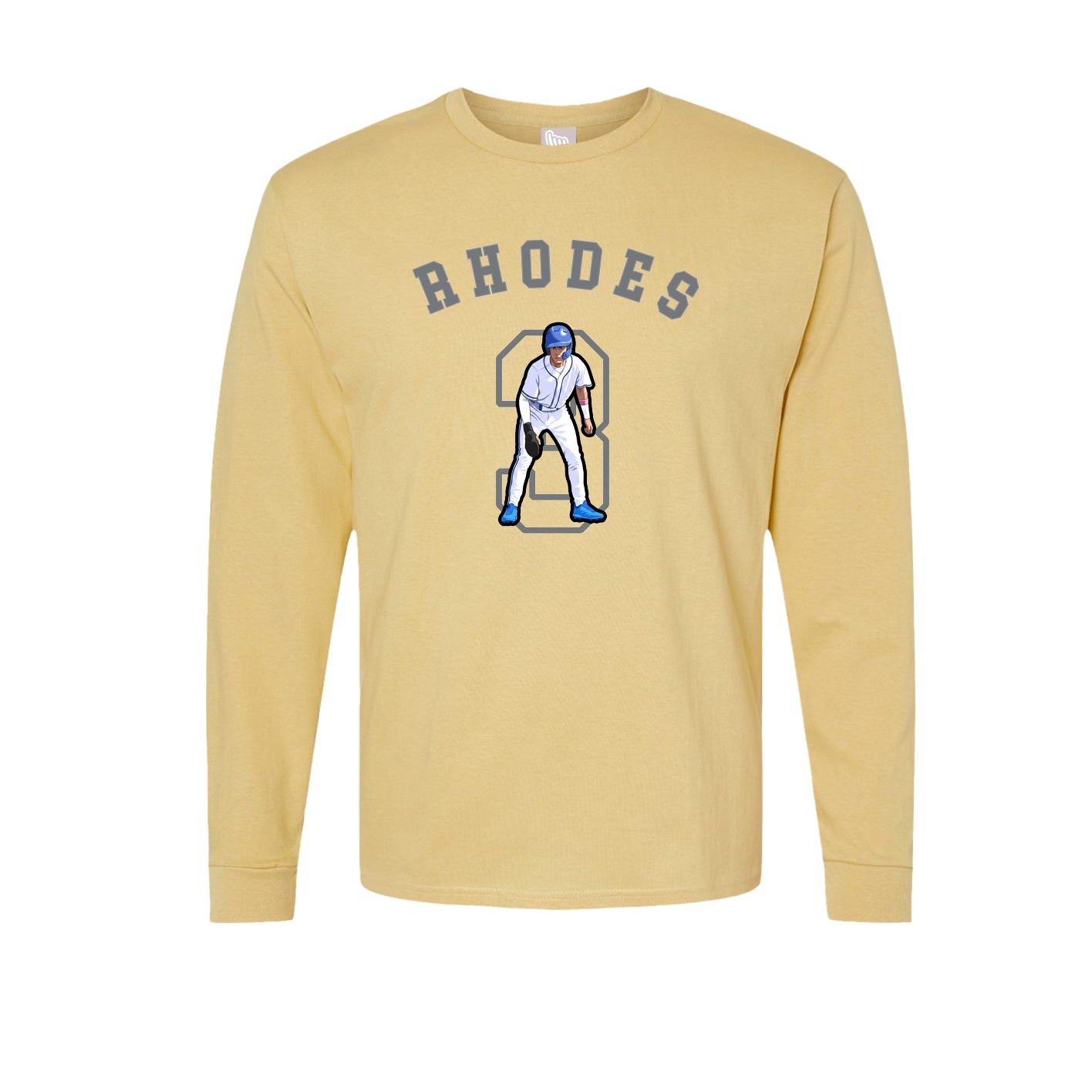 Long Sleeve Tee — Shirsey Arch in Vegas Gold