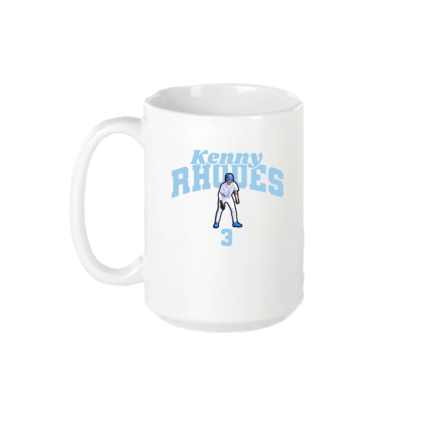 15oz Coffee Mug — Signature Arch in White