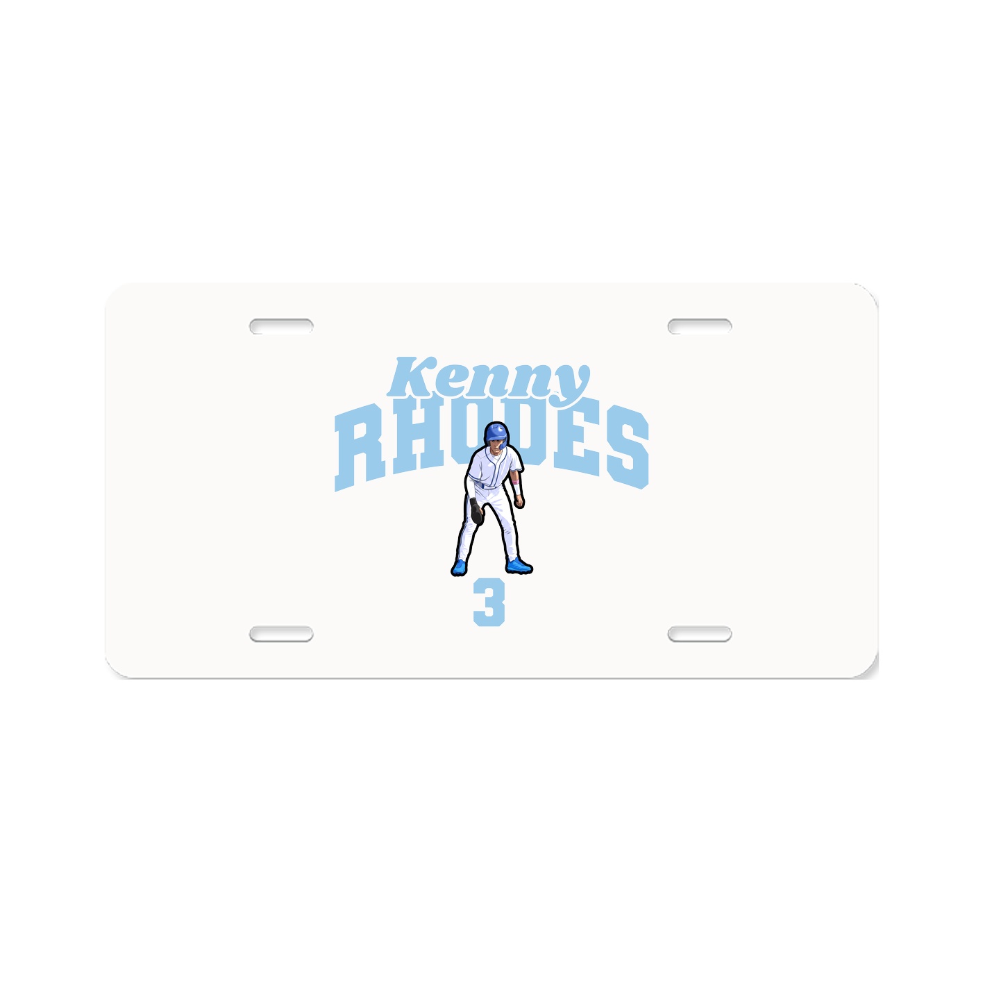 License Plate — Signature Arch in Classic
