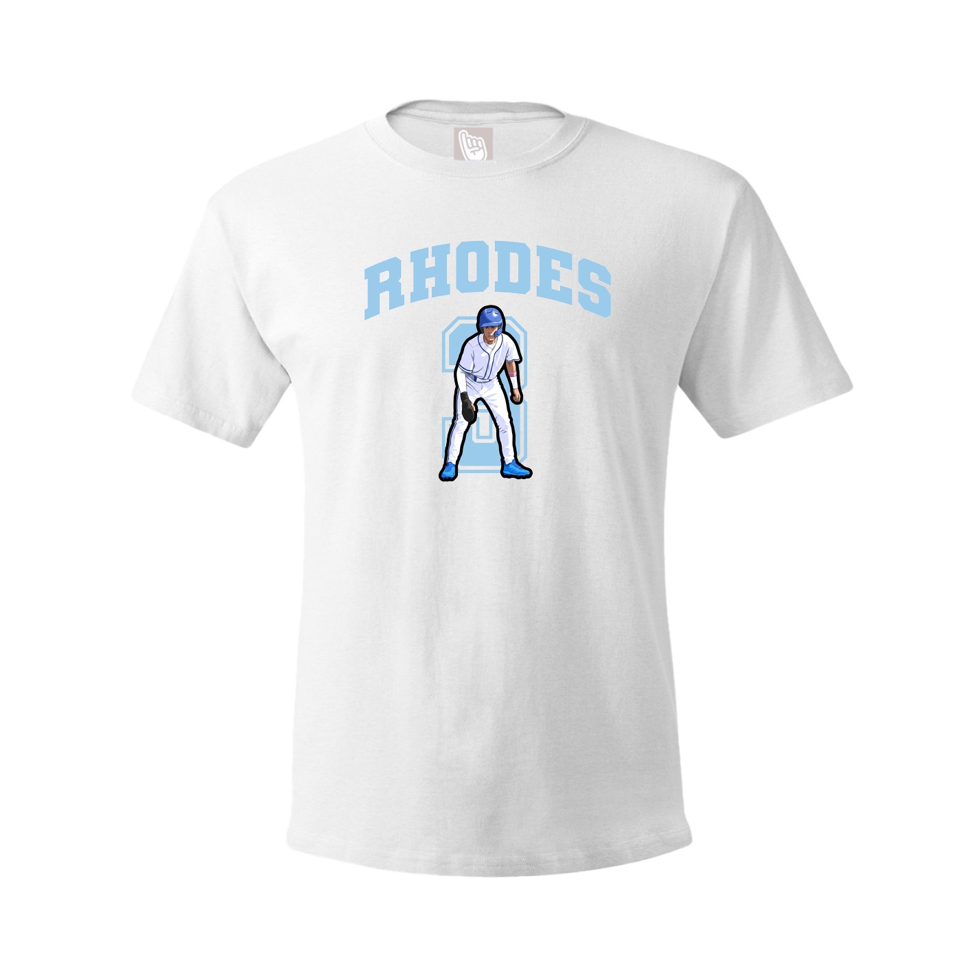 Tee — Number in White