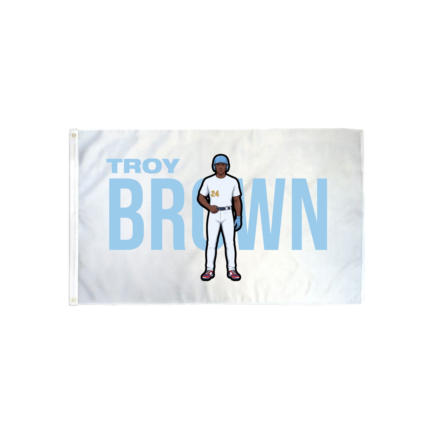 3x5 Flag — Player Name in Classic