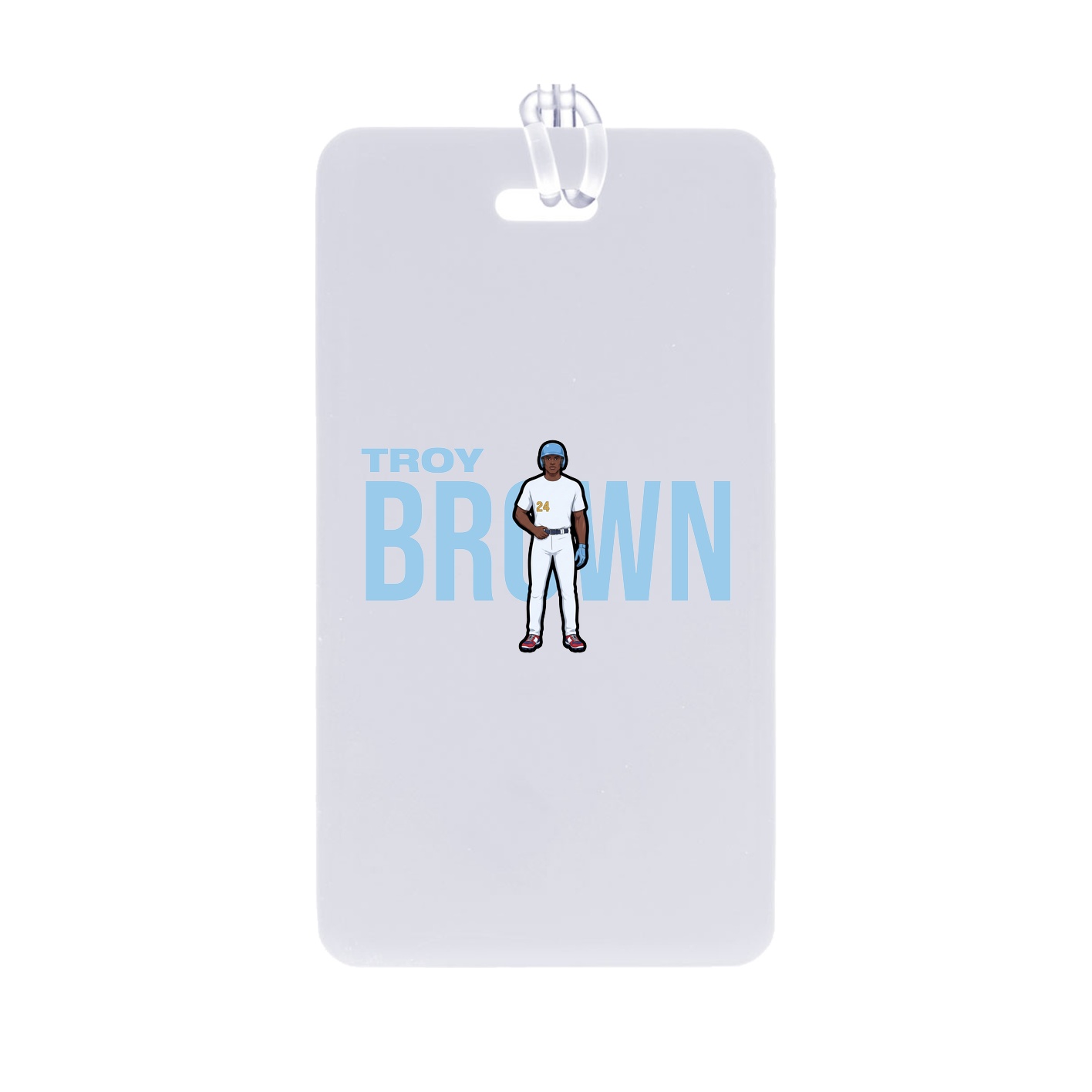 Bag Tag — Player Name in Classic