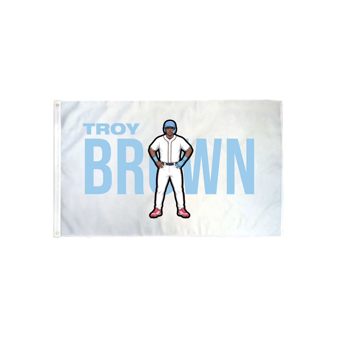 3x5 Flag — Player Name in Classic