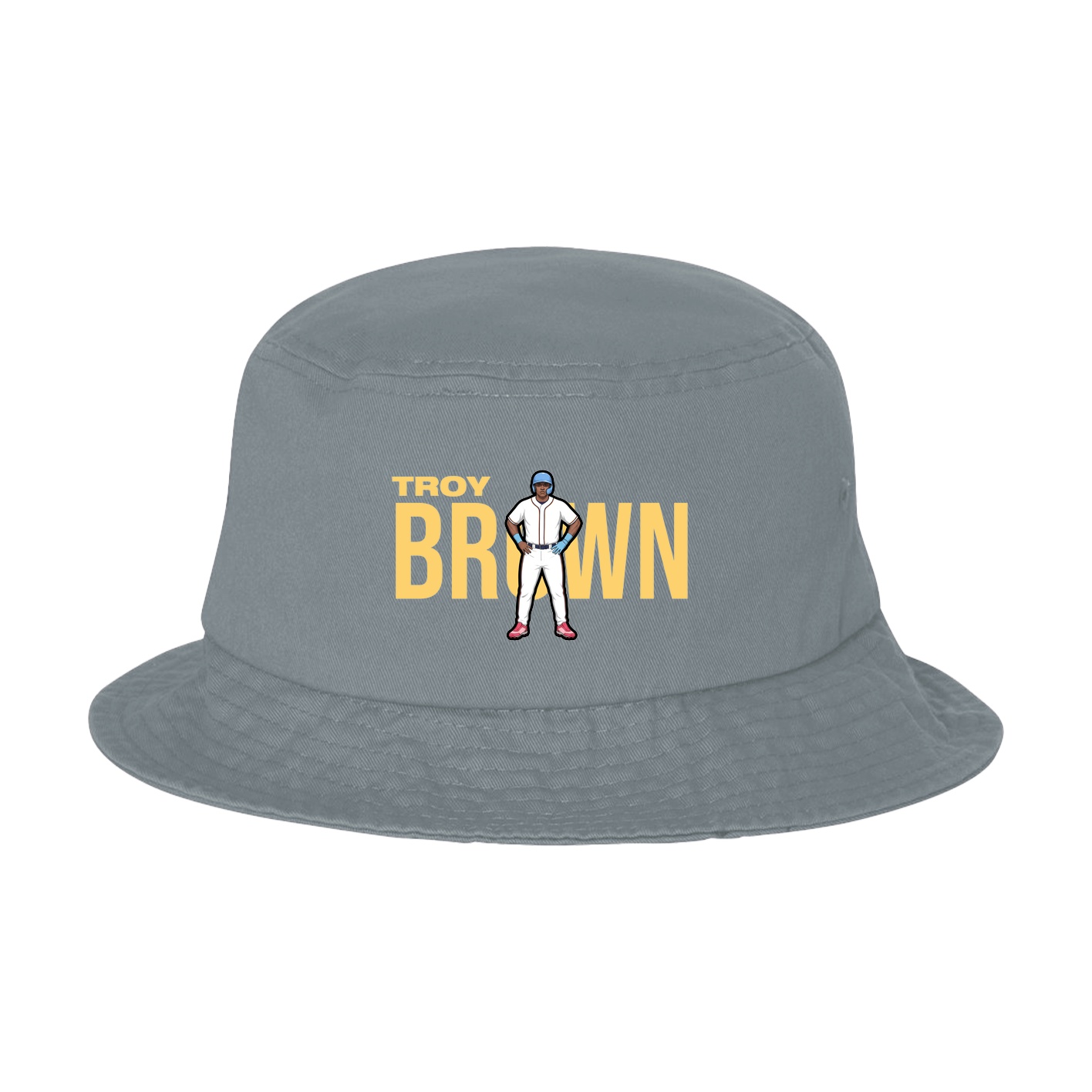 Bucket Cap — Player Name in Grey